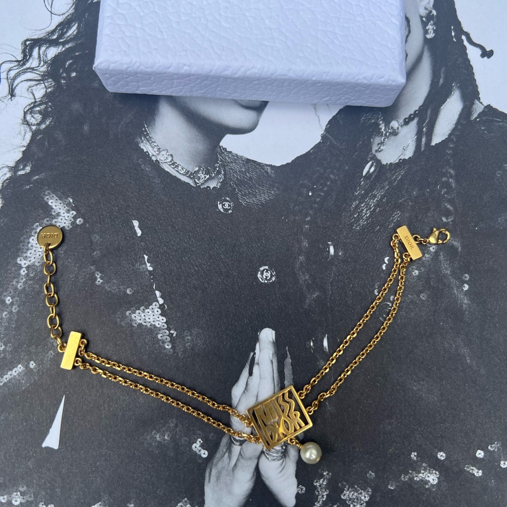 Dior Miss Dior Bracelet with Pearl Accent